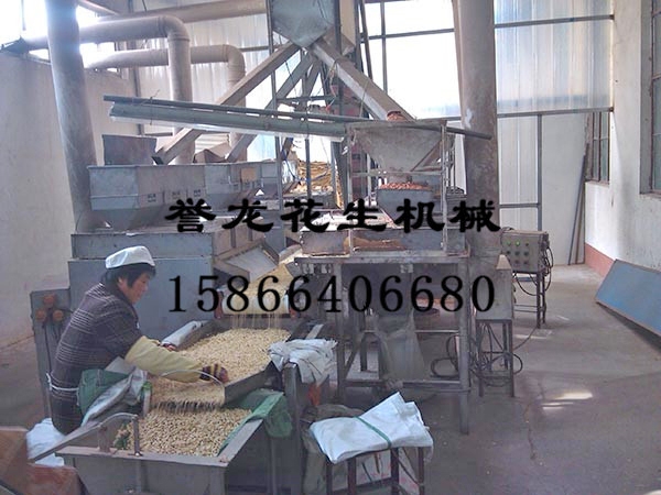 花生米脫皮生產(chǎn)線