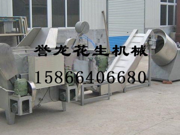 全自動連續(xù)性油炸生產(chǎn)線